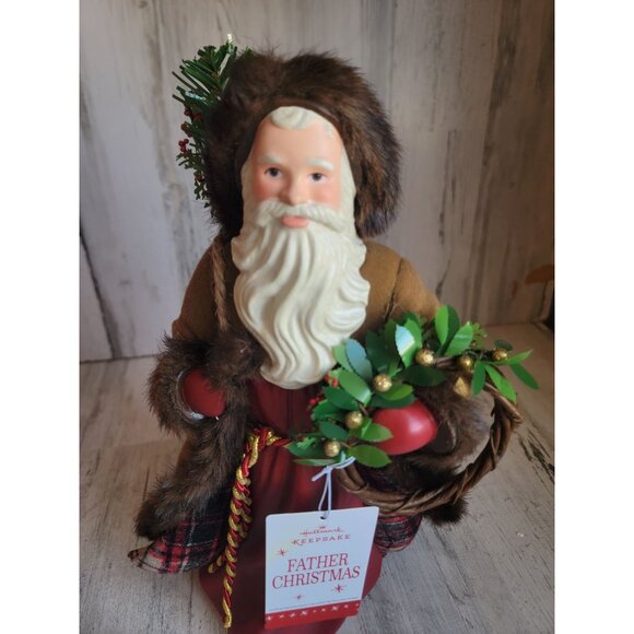 Hallmark Father Christmas Santa Claus figurine Xmas home decor - Picture 5 of 11